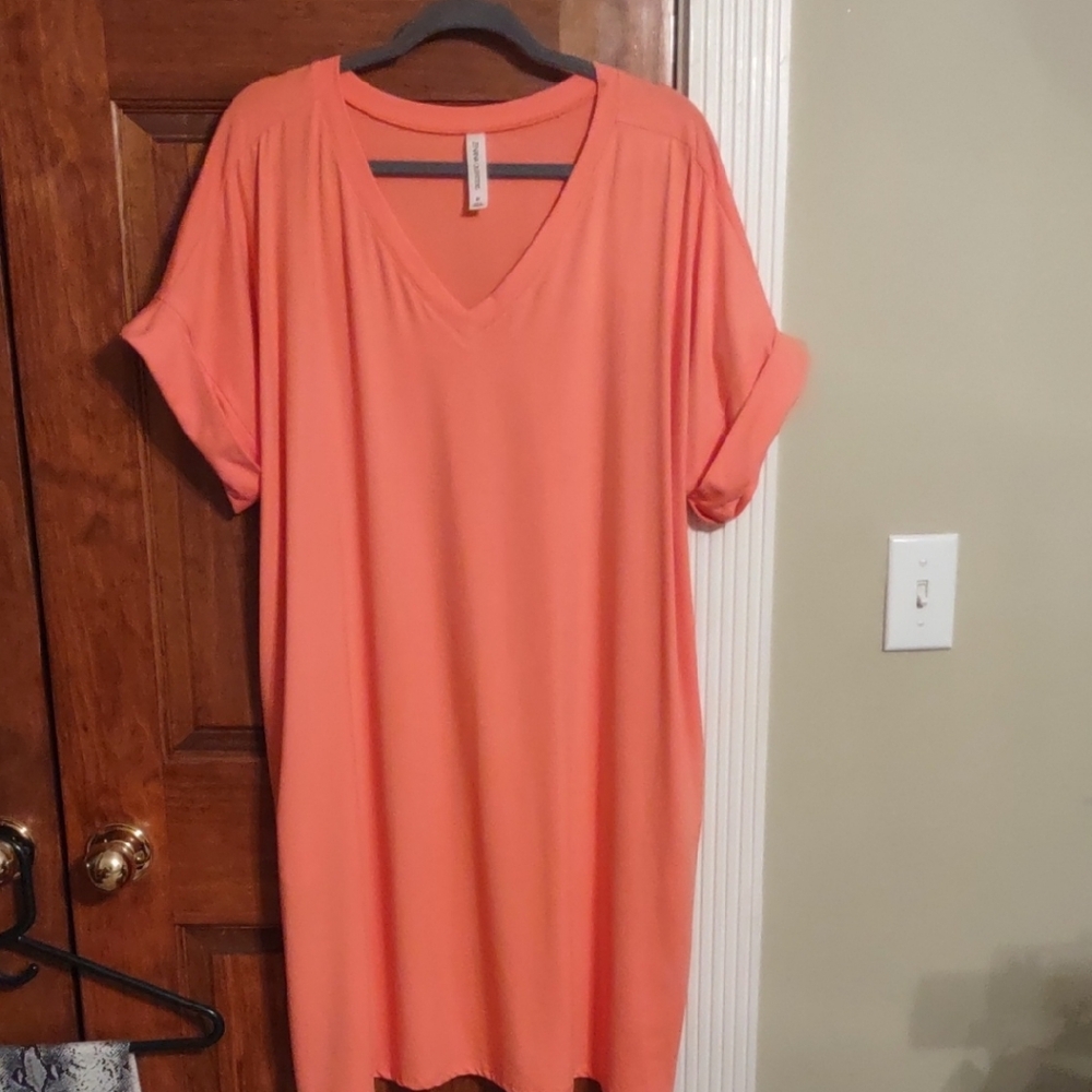 Zenana Outfitters Coral Dress